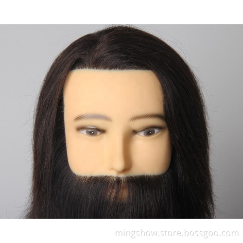 cosmetology 100% human hair training manikin manniquin head
